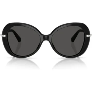 SWAROVSKI LENBTES DE SOL SK6059 55 MM MUJER | BLACK/DARK GREY