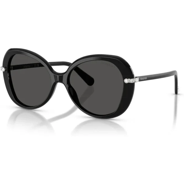 SWAROVSKI LENBTES DE SOL SK6059 55 MM MUJER | BLACK/DARK GREY