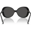 SWAROVSKI LENBTES DE SOL SK6059 55 MM MUJER | BLACK/DARK GREY