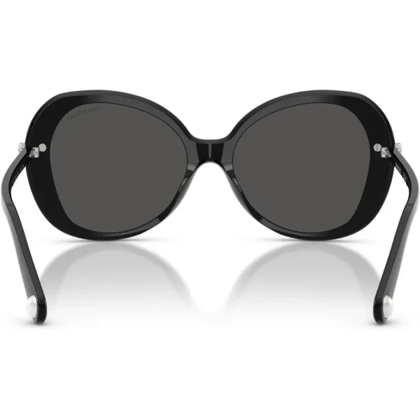 SWAROVSKI LENBTES DE SOL SK6059 55 MM MUJER | BLACK/DARK GREY