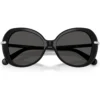 SWAROVSKI LENBTES DE SOL SK6059 55 MM MUJER | BLACK/DARK GREY