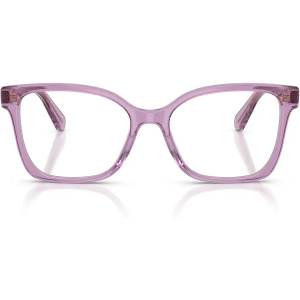 SWAROVSKI MONTURA CUADRADO SK2061 55 MM MUJER | TRANSPARENT AMETHYST/DEMO LENS