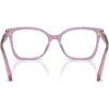 SWAROVSKI MONTURA CUADRADO SK2061 55 MM MUJER | TRANSPARENT AMETHYST/DEMO LENS