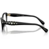 SWAROVSKI MONTURA CUADRADO SK2062U 52 MM MUJER | BLACK/DEMO LENS