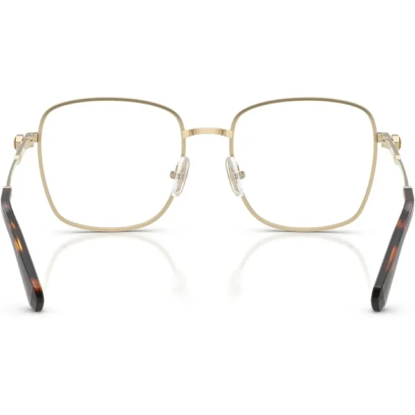 SWAROVSKI MONTURA CUADRADO SK1036 53 MM MUJER | PALE GOLD/DEMO LENS