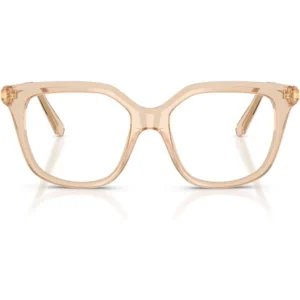 SWAROVSKI MONTURA CUADRADO SK2059 51 MM MUJER | TRANSPARENT BEIGE/DEMO LENS