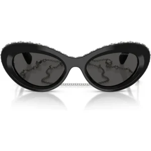 SWAROVSKI LENTES DE SOL SK6061 51 MM MUJER | BLACK/PEARL/DARK GREY
