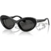 SWAROVSKI LENTES DE SOL SK6061 51 MM MUJER | BLACK/PEARL/DARK GREY
