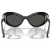 SWAROVSKI LENTES DE SOL SK6061 51 MM MUJER | BLACK/PEARL/DARK GREY