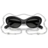 SWAROVSKI LENTES DE SOL SK6061 51 MM MUJER | BLACK/PEARL/DARK GREY