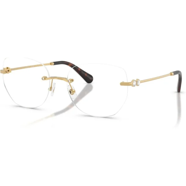 SWAROVSKI MONTURA SK1038 54 MM MUJER | GOLD/DEMO LENS
