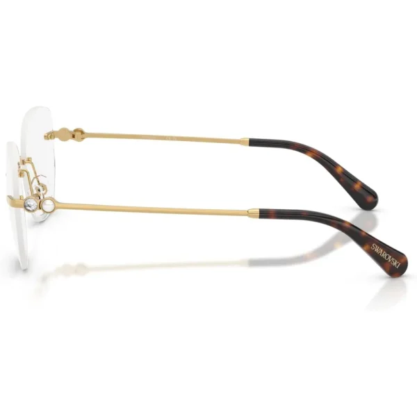SWAROVSKI MONTURA SK1038 54 MM MUJER | GOLD/DEMO LENS