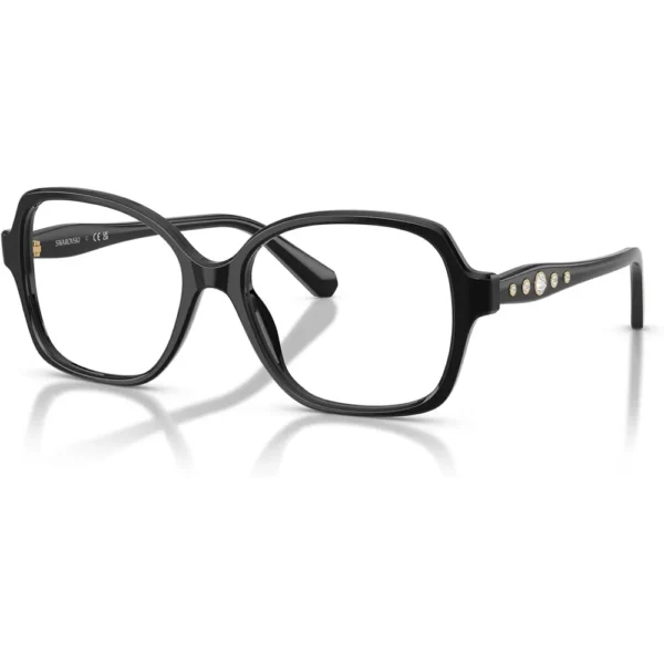 SWAROVSKI MONTURA CUADRADO SK2063 56 MM MUJER | BLACK/DEMO LENS