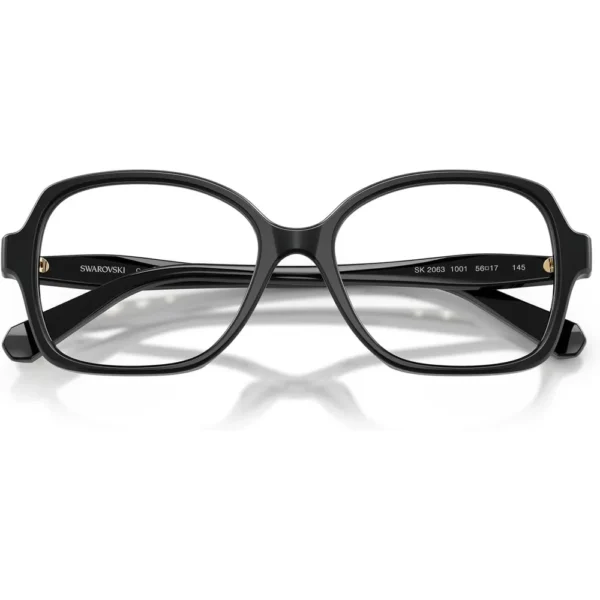 SWAROVSKI MONTURA CUADRADO SK2063 56 MM MUJER | BLACK/DEMO LENS