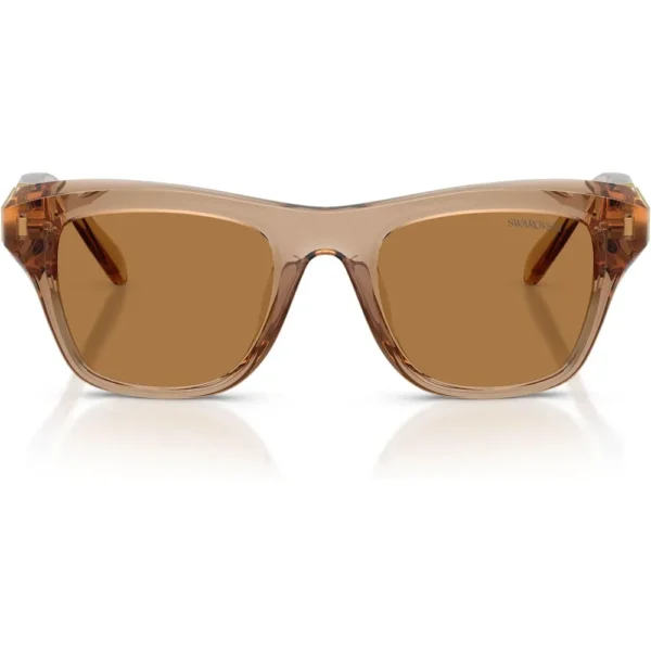 SWAROVSKI LENTES DE SOL SK6056U 50 MM MUJER | TRANSPARENT BEIGE/BRONZE