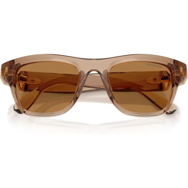SWAROVSKI LENTES DE SOL SK6056U 50 MM MUJER | TRANSPARENT BEIGE/BRONZE