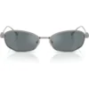 SWAROVSKI LENTES DE SOL SK7042 55 MM MUJER | GUNMETAL/GREY MIRRORED BLACK