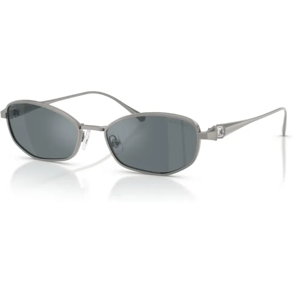 SWAROVSKI LENTES DE SOL SK7042 55 MM MUJER | GUNMETAL/GREY MIRRORED BLACK