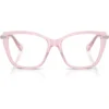 SWAROVSKI MONTURA SK2060 55 MM MUJER | TRANSPARENT PINK/DEMO LENS