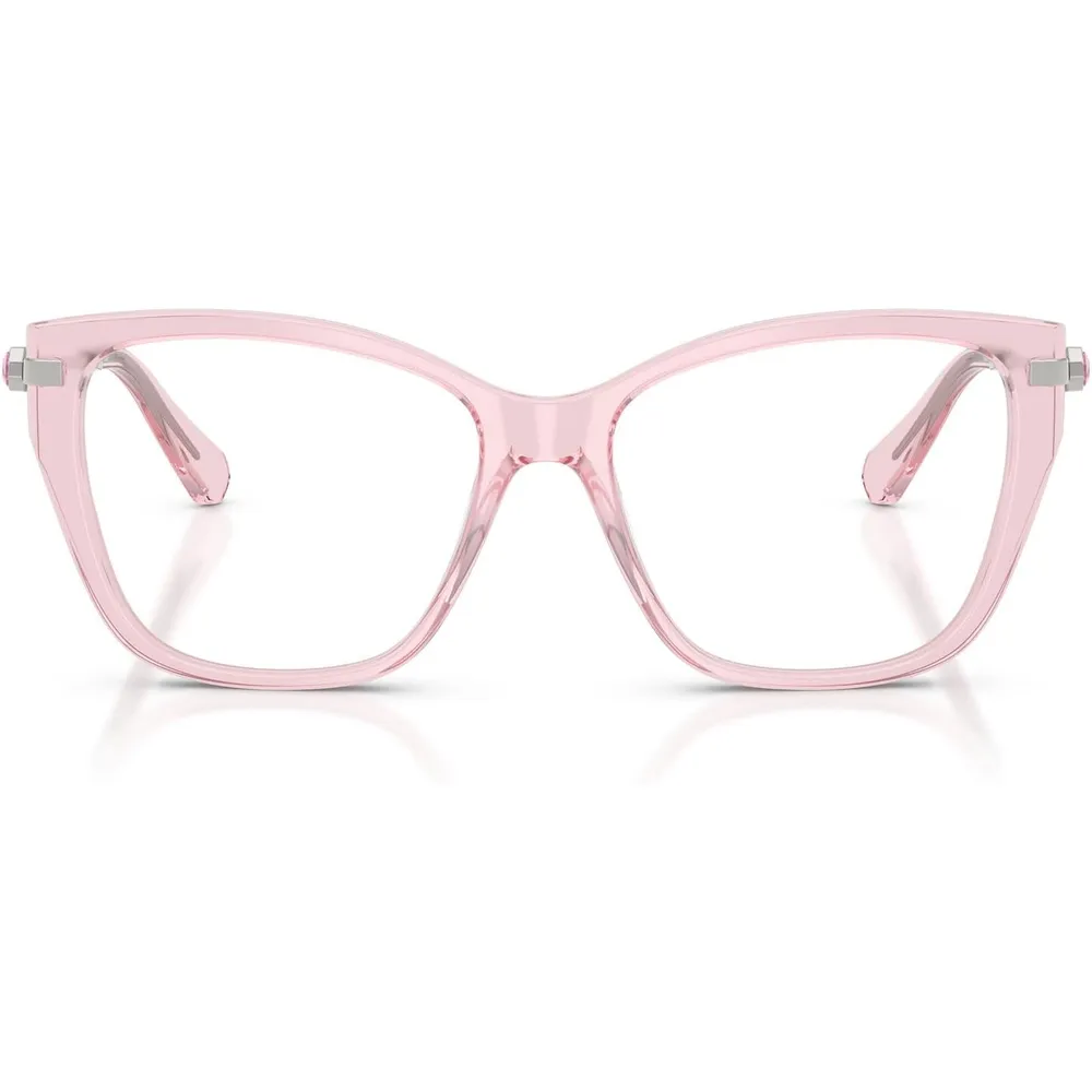 SWAROVSKI MONTURA SK2060 55 MM MUJER | TRANSPARENT PINK/DEMO LENS