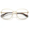 SWAROVSKI MONTURA CUADRADO SK1036 55 MM MUJER | PALE GOLD/DEMO LENS