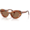 SWAROVSKI LENTES DE SOL SK6061U 51 MM MUJER | STRIPED HAVANA/DARK BROWN