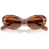 SWAROVSKI LENTES DE SOL SK6061U 51 MM MUJER | STRIPED HAVANA/DARK BROWN