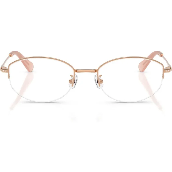 SWAROVSKI MONTURA OVAL SK1039D 54 MM MUJER | ROSE GOLD/DEMO LENS