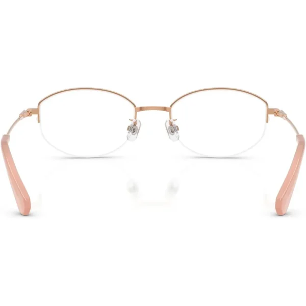SWAROVSKI MONTURA OVAL SK1039D 54 MM MUJER | ROSE GOLD/DEMO LENS