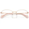 SWAROVSKI MONTURA OVAL SK1039D 54 MM MUJER | ROSE GOLD/DEMO LENS