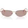 SWAROVSKI LENTES DE SOL SK7045D 57 MM MUJER | ROSE GOLD/LIGHT PURPLE BROWN