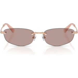 SWAROVSKI LENTES DE SOL SK7045D 57 MM MUJER | ROSE GOLD/LIGHT PURPLE BROWN