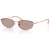 SWAROVSKI LENTES DE SOL SK7045D 57 MM MUJER | ROSE GOLD/LIGHT PURPLE BROWN