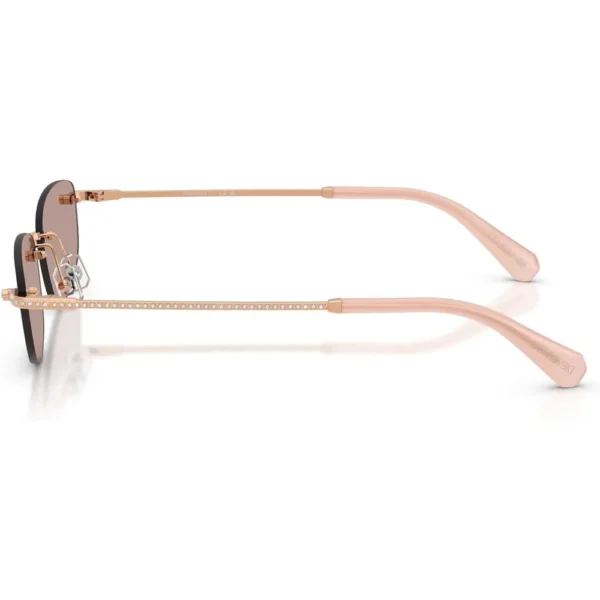 SWAROVSKI LENTES DE SOL SK7045D 57 MM MUJER | ROSE GOLD/LIGHT PURPLE BROWN