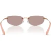 SWAROVSKI LENTES DE SOL SK7045D 57 MM MUJER | ROSE GOLD/LIGHT PURPLE BROWN