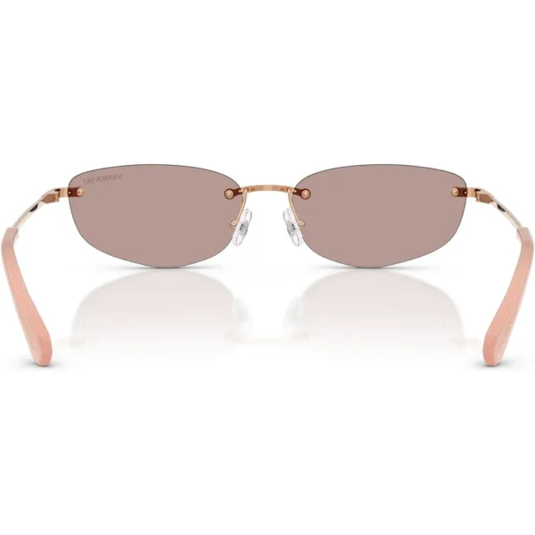 SWAROVSKI LENTES DE SOL SK7045D 57 MM MUJER | ROSE GOLD/LIGHT PURPLE BROWN