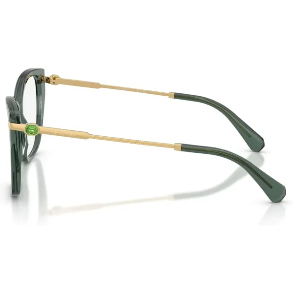 SWAROVSKI MONTURA SK2060 53 MM MUJER | TRANSPARENT LIGHT GREEN/DEMO LENS