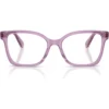 SWAROVSKI MONTURA CUADRADO SK2061 53 MM MUJER | TRANSPARENT AMETHYST/DEMO LENS