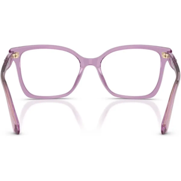 SWAROVSKI MONTURA CUADRADO SK2061 53 MM MUJER | TRANSPARENT AMETHYST/DEMO LENS