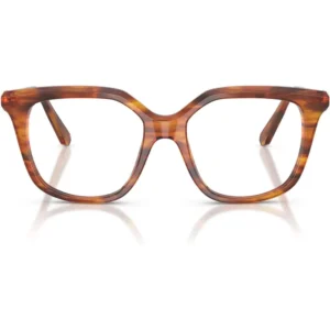 SWAROVSKI MONTURA CUADRADO SK2059 53 MM MUJER | STRIPED HAVANA/DEMO LENS