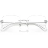 SWAROVSKI MONTURA SK1038 54 MM MUJER | SILVER/DEMO LENS