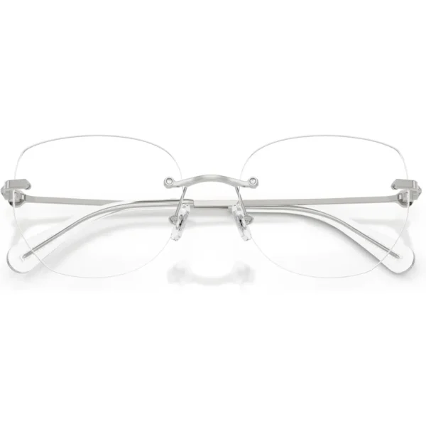 SWAROVSKI MONTURA SK1038 54 MM MUJER | SILVER/DEMO LENS