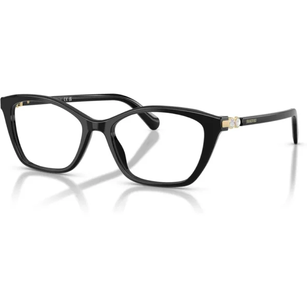 SWAROVSKI MONTURA CUADRADO SK2065 52 MM MUJER | BLACK/DEMO LENS