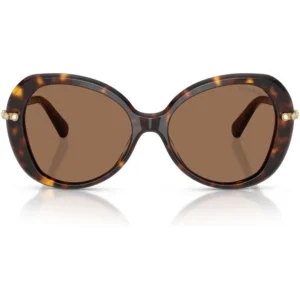 SWAROVSKI LENTES DE SOL SK6059F 55 MM MUJER | HAVANA/DARK BROWN