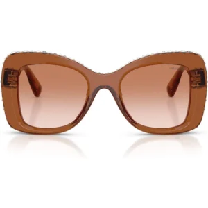 SWAROVSKI LENTES DE SOL MARIPOSA SK6062U 51 MM MUJER | TRANSPARENT BROWN/GRADIENT BROWN