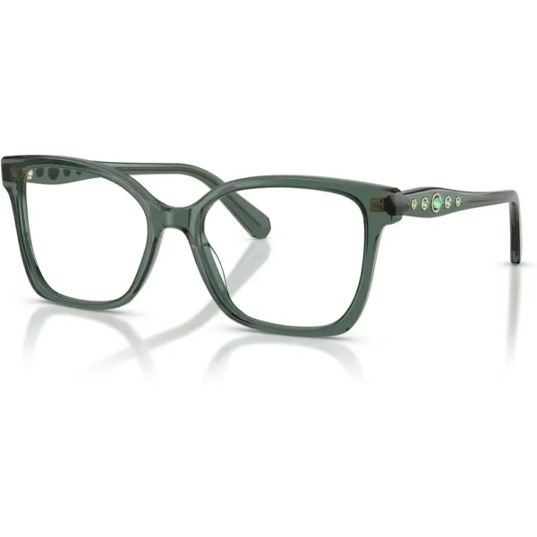 b0gl4nckj8_1_webp.webp SWAROVSKI MONTURA CUADRADO SK2061 55 MM MUJER | TRANSPARENT GREEN/DEMO LENS