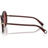 SWAROVSKI LENTES DE SOL SK6059 55 MM MUJER | TRANSPARENT BURGUNDY/DARK VIOLET