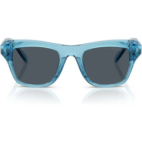 SWAROVSKI LENTES DE SOL SK6056U 50 MM MUJER | LIGHT TRANSPARENT BLUE/DARK GREY