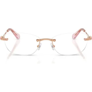 SWAROVSKI MONTURA OVAL SK1037 54 MM MUJER | ROSE GOLD/DEMO LENS