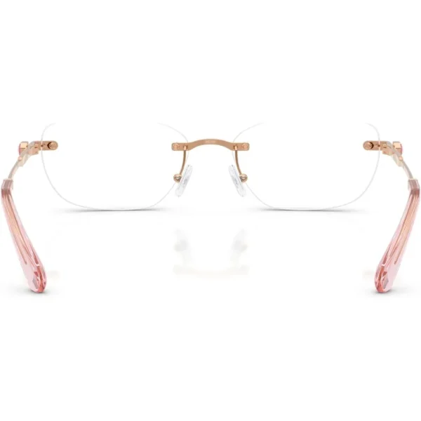 SWAROVSKI MONTURA OVAL SK1037 54 MM MUJER | ROSE GOLD/DEMO LENS